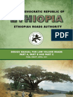 Design Manual for Ethiopia's Low-Volume Rural Roads