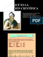 NOTACION CIENTIFICA