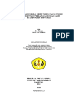 Download Determinan Kualitas Hidup Pasien Pasca Stroke Fase Subakut Post Perawatan Rumah Sakit by ummufawwaz SN305528753 doc pdf