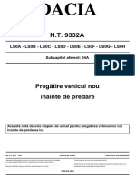 Pregatire Vehicul Nou