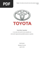Download John Greenlaw - Toyota Motor Corporation Case Study by johngreenlaw SN30553096 doc pdf
