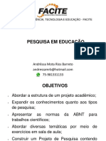 Aula 1- Projeto de Pesquisa PDF