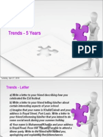 Trend - 5 Years