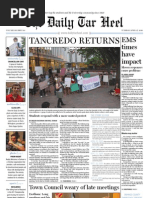 Download The Daily Tar Heel for April 27 2010 by The Daily Tar Heel SN30554019 doc pdf