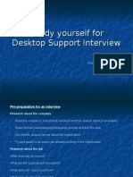 Desktop Support Questiones