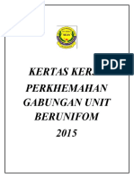 Kertas Kerja Perkhemahan Gabungan Unit Berunifom 2015 Kem Kaizen