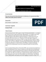 occt 643 cat paper-does music therapy intervention help improve socialization and communication skills in children with autism spectrum disorders