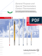 Precision Thermometers Catalogue