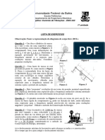 Controle de Vibrações - Lista de Exercícios