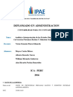 Trabajo Grupal - IPAE-Contabilidad - Análisis e Interpretación de Los Estados Financieros de Una Empresa