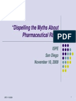 Dispelling The Myths About Pharmaceutical R &D