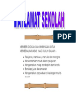 Matlamat, Visi & Misi SEKOLAH