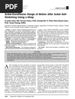  Mulligan Melhor Para Dorsiflexão Do Tornozelo