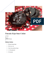 Pancake Keju Saus Coklat