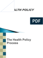 Health Policy Analysis Framework