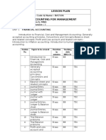 LESSON PLAN-Accounts & Statistics