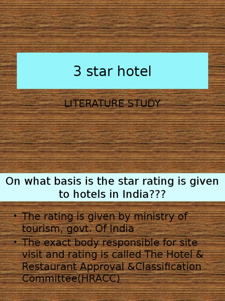 Assessing Accessibility Standards for 3-Star Hotels: A Comprehensive ...