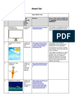Asset List