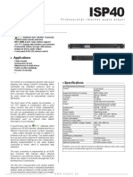 Audac - Isp40 PDF