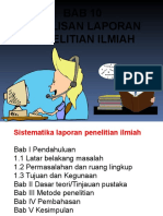 Penulisan Laporan Ilmiah