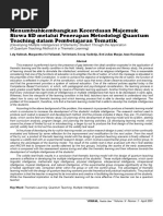 Download Menumbuhkembangkan Kecerdasan Majemuk Siswa SD Melalui Penerapan Metodologi Quantum Teaching Dalam Pembelajaran Tematik Developing Multiple Intelligences of Elementry Student Through the Appli by farah_pangestu SN305599111 doc pdf