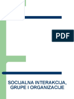 SOCIJALNA INTERAKCIJA