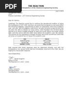 The REACTION Budget Proposal for Fritz