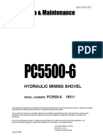 Komatsu PC5500-6 Shop Manual