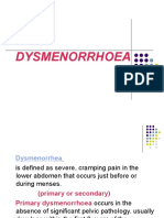 Dysmenorrhoea