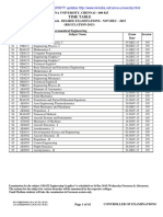 Anna University Time Table 2015 1