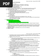 Family Law Outline (2009)