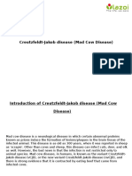 Creutzfeldt-Jakob Disease (Mad Cow Disease)