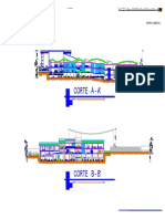 Corte A - A': Centro Comercial