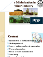 Waste Minimization in Fertilizer Industry