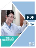 Medical Biotechnology Brochure