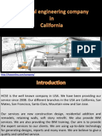 Structural Engineering Companies in California