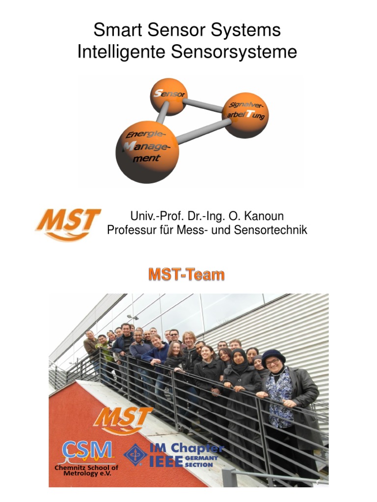 Smart Sensor Systems Overview | PDF