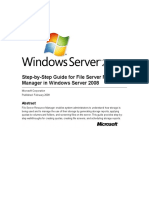 Step-By-Step Guide for File Server Resource Manager in Windows Server 2008