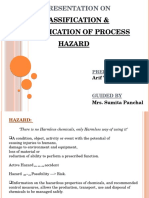 Classification & Identification of Process Hazard