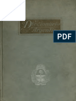 Diccionario Argentino Tobías Garzón 1910