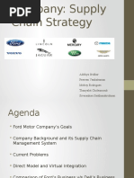 Ford Supply Chain Overview and Strategy | PDF | Lean Manufacturing ...