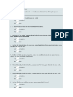 Ficha de Verificacao de Leitura Maias