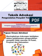 Advokasi PPTM  2013