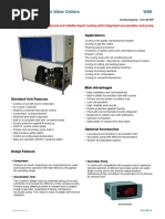 Compact Water Chillers WDE: Applications Applications