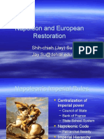 Napoleon and European Restoration