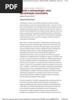 Direito e antropologia uma aproximação necessária