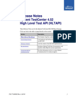 Spirent TestCenter HLTAPI Release Note