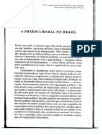 A Praxis Liberal No Brasil