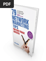 Download 79 Network Marketing Tips by Pradeep Sahoo SN305641414 doc pdf