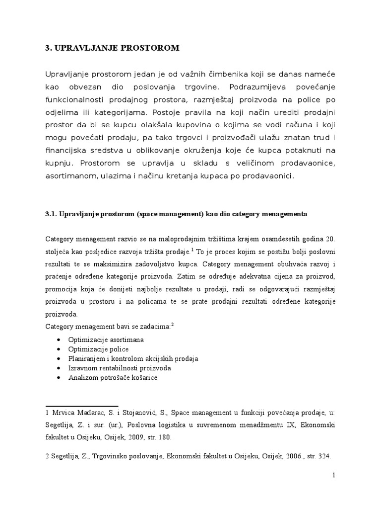 Space Management | PDF